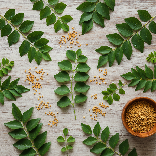 Fenugreek, Curry Leaves