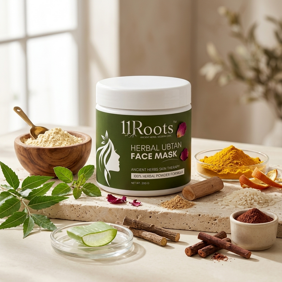 11Roots Herbal Ubtan Face Mask